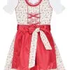 Overig Dirndl Rode Roosjes Luxe Voor Meisjes