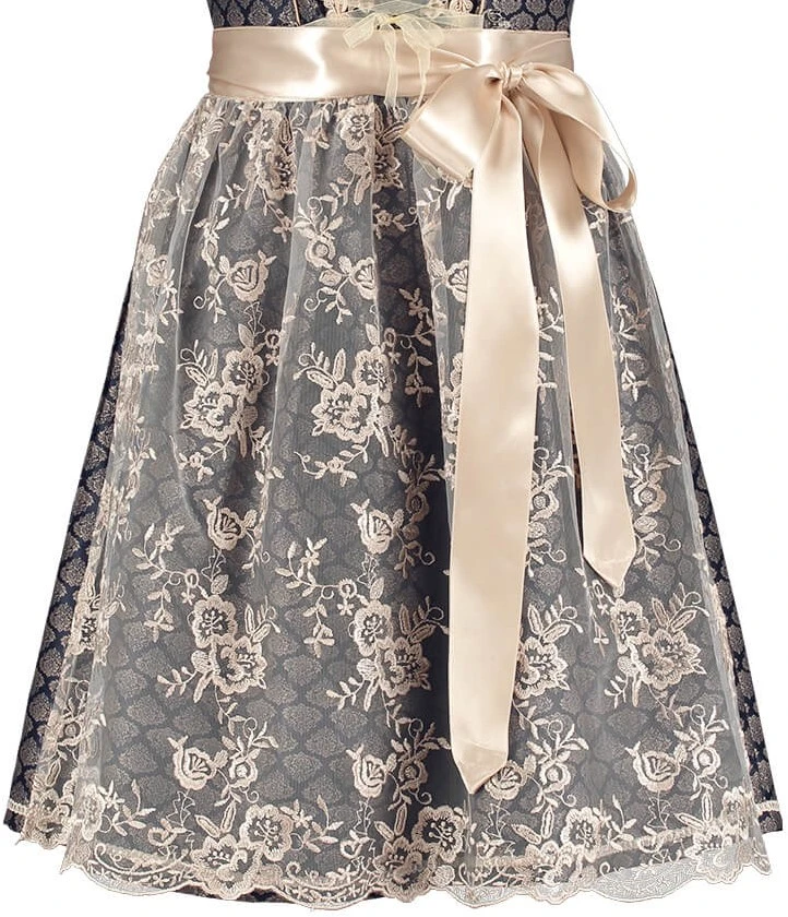 Overig Dirndl Schort Kant Champagne 3 Overig Dirndl Schort Kant Champagne