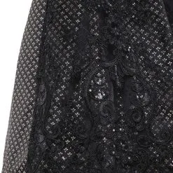 Overig Dirndl Taina Zwart-Goud (50cm) 11 Overig Dirndl Taina Zwart-Goud (50cm) -Kostuum Wereld Winkel dirndl taina zwart goud 50cm detail rok