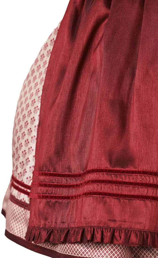 Overig Dirndl Tamila Bordeaux (50cm) 6 Overig Dirndl Tamila Bordeaux (50cm) - Afbeelding 4