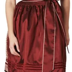 Overig Dirndl Tamila Bordeaux (60cm) -Kostuum Wereld Winkel dirndl tamila bordeaux 60cm 2