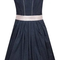 Overig Dirndl Ulrica Blauw Luxe (58cm) -Kostuum Wereld Winkel dirndl ulrica blauw luxe 50cm achterkant