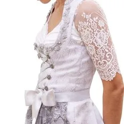 Overig Dirndl Wally Zilver Luxe (65cm) -Kostuum Wereld Winkel dirndl wally zilver luxe 65cm voorbeeld