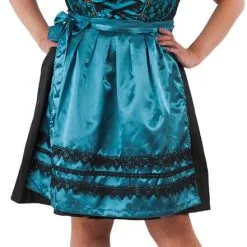 Overig Dirndl Zwart-Antiek Blauw 60cm Luxe 3dlg. 10 Overig Dirndl Zwart-Antiek Blauw 60cm Luxe 3dlg. -Kostuum Wereld Winkel dirndl zwart antiek blauw 60cm luxe 3dlg voorkant 2
