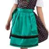 Overig Dirndl Zwart/Groen Landhausstil 60cm Luxe 3dlg. -Kostuum Wereld Winkel dirndl zwart groen landhausstil 60cm luxe 3dlg