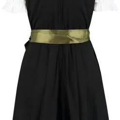 Overig Dirndl Zwart-Olijfgroen 60cm Luxe 3dlg. (100% Kat) -Kostuum Wereld Winkel dirndl zwart olijfgroen 60cm luxe 3dlg 100 kat achterkant