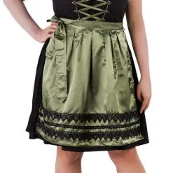 Overig Dirndl Zwart-Olijfgroen 60cm Luxe 3dlg. (100% Kat) -Kostuum Wereld Winkel dirndl zwart olijfgroen 60cm luxe 3dlg 100 kat grote maat 2