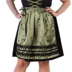 Overig Dirndl Zwart-Olijfgroen 60cm Luxe 3dlg. (100% Kat) -Kostuum Wereld Winkel dirndl zwart olijfgroen 60cm luxe 3dlg 100 kat grote maat