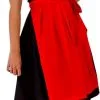 Overig Dirndl Zwart-Rood 60cm Luxe 3dlg. (100% Katoen) 1 Overig Dirndl Zwart-Rood 60cm Luxe 3dlg. (100% Katoen) -Kostuum Wereld Winkel dirndl zwart rood 60cm luxe 3dlg 100 katoen