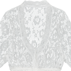 Overig Dirndlblouse Kant Luxe Wit