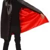 Overig Dracula Cape Rood-Zwart Voor Kinderen -Kostuum Wereld Winkel dracula cape rood zwart voor kinderen