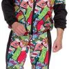 Overig Fout Trainingspak Pop-Art Heren -Kostuum Wereld Winkel fout trainingspak pop art heren