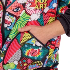 Overig Fout Trainingspak Pop-Art Heren -Kostuum Wereld Winkel fout trainingspak pop art heren detail 2