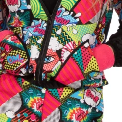 Overig Fout Trainingspak Pop-Art Heren -Kostuum Wereld Winkel fout trainingspak pop art heren detail 3