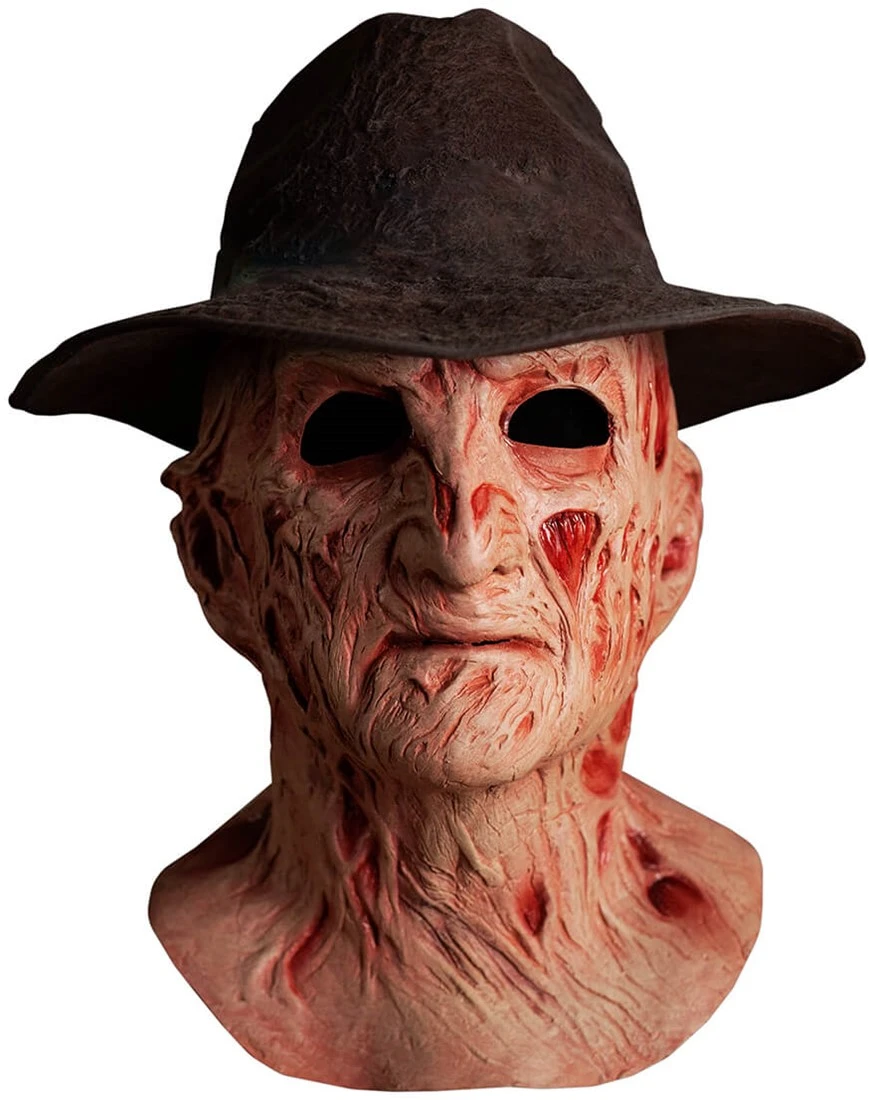 Overig Freddy Krueger Masker Luxe + Hoed (The Dream Master) 3 Overig Freddy Krueger Masker Luxe + Hoed (The Dream Master)