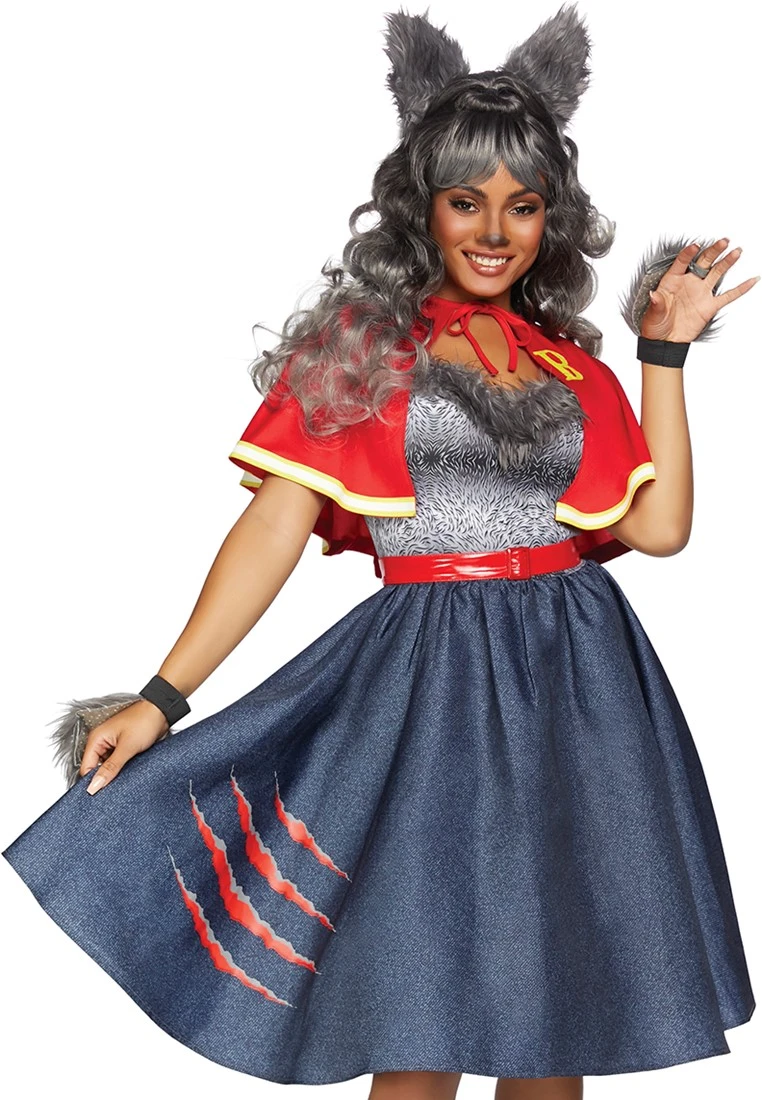 LEG AVENUE Halloween Dameskostuum Teen Wolf 5 LEG AVENUE Halloween Dameskostuum Teen Wolf - Afbeelding 3