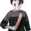 Overig Halloween Masker En Mes Jason (Friday The 13th) -Kostuum Wereld Winkel halloween masker en mes jason friday the 13th