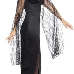 Overig Heksenjurk Morticia - The Addams Family -Kostuum Wereld Winkel heksenjurk morticia the addams family 3