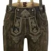 Overig Heren Lederhose Luxe Vintage Antiek Bruin (rundleer) -Kostuum Wereld Winkel heren lederhose luxe vintage antiek bruin rundleer