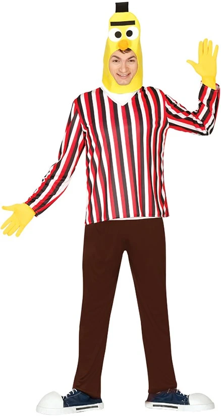 Overig Herenkostuum Bert (Sesamstraat) 3 Overig Herenkostuum Bert (Sesamstraat)