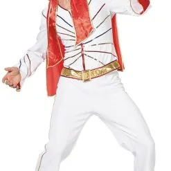 Overig Herenkostuum Elvis Met Sjaal