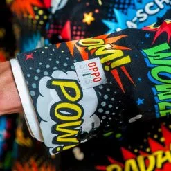 Herenkostuum OppoSuits Badaboom 10 Herenkostuum OppoSuits Badaboom -Kostuum Wereld Winkel herenkostuum opposuits badaboom detail