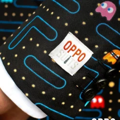 Herenkostuum OppoSuits PAC-MAN -Kostuum Wereld Winkel herenkostuum opposuits pac man detail 2