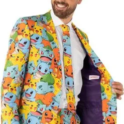 Herenkostuum OppoSuits Pokemon ™ 11 Herenkostuum OppoSuits Pokemon ™ -Kostuum Wereld Winkel herenkostuum opposuits pokemon colbert 2