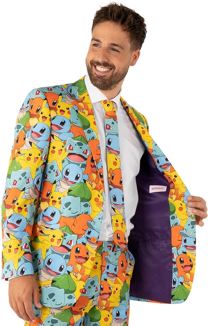 Herenkostuum OppoSuits Pokemon ™ 6 Herenkostuum OppoSuits Pokemon ™ - Afbeelding 4