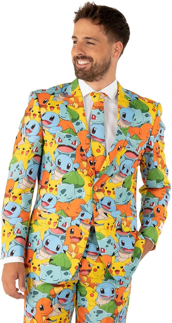 Herenkostuum OppoSuits Pokemon ™ 5 Herenkostuum OppoSuits Pokemon ™ - Afbeelding 3