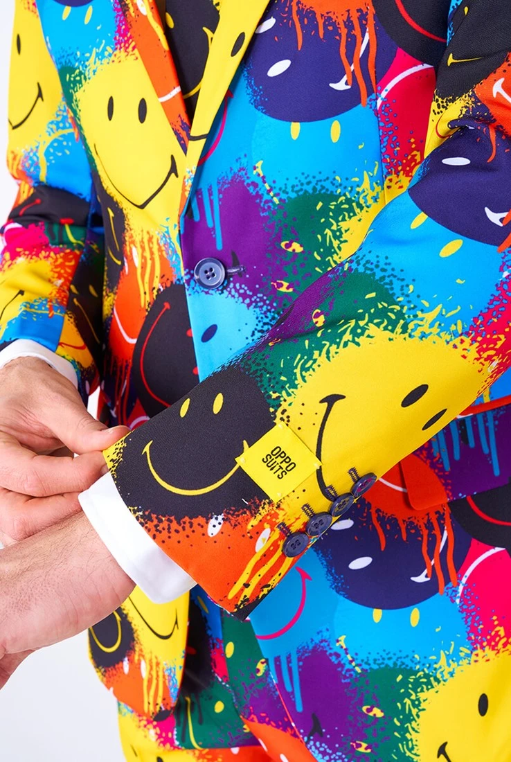 Herenkostuum OppoSuits Smiley ™ Drip 8 Herenkostuum OppoSuits Smiley ™ Drip - Afbeelding 6