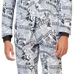 Herenkostuum OppoSuits Textile Telegraph