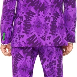 Herenkostuum OppoSuits The Joker ™ -Kostuum Wereld Winkel herenkostuum opposuits the joker achterkant