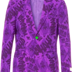 Herenkostuum OppoSuits The Joker ™ -Kostuum Wereld Winkel herenkostuum opposuits the joker colbert