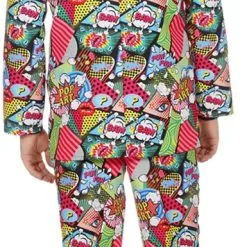 Overig Herenkostuum Pop-Art -Kostuum Wereld Winkel herenkostuum pop art achterkant