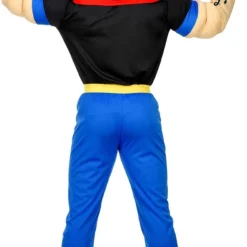 Overig Herenkostuum Popeye -Kostuum Wereld Winkel herenkostuum popeye achterkant