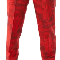 Herenkostuum Suitmeister Scarlet Joker ™ -Kostuum Wereld Winkel herenkostuum suitmeister scarlet joker broek
