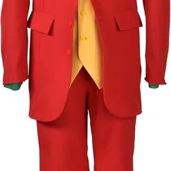 Overig Herenkostuum The Joker Rood