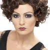 Overig Jaren 20 Flirty Flapper Pruik Bruin -Kostuum Wereld Winkel jaren 20 flirty flapper pruik bruin