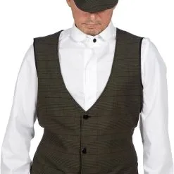 Overig Jaren 20 Overhemd Wit Luxe (100% Polyester)