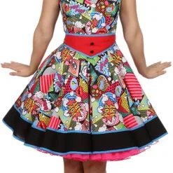Overig Jurk Pop-Art Voor Dames
