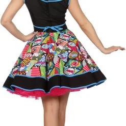 Overig Jurk Pop-Art Voor Dames -Kostuum Wereld Winkel jurk pop art voor dames achterkant 2