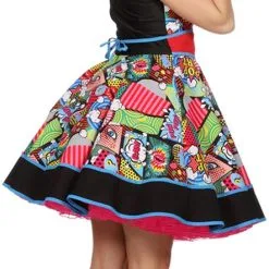 Overig Jurk Pop-Art Voor Dames -Kostuum Wereld Winkel jurk pop art voor dames zijkant 2