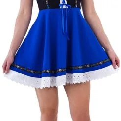 Overig Jurkje Sexy Dirndl Blauw-Zwart Luxe -Kostuum Wereld Winkel jurkje sexy dirndl blauw zwart luxe 2
