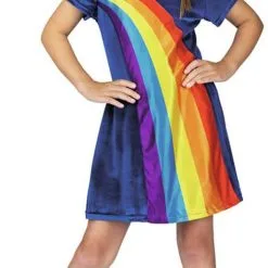 Overig K3 Jurk Regenboog Blauw