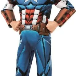 Overig Kinderkostuum Captain America Deluxe