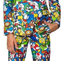 Kinderkostuum OppoSuits Super Mario ™ -Kostuum Wereld Winkel kinderkostuum opposuits super mario 2
