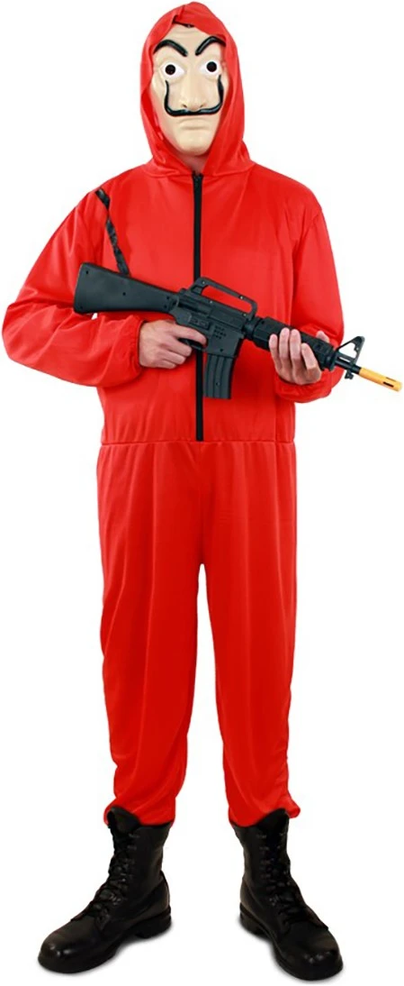 Overig Kostuum La Casa De Papel Luxe (Rode Overall) 3 Overig Kostuum La Casa De Papel Luxe (Rode Overall)