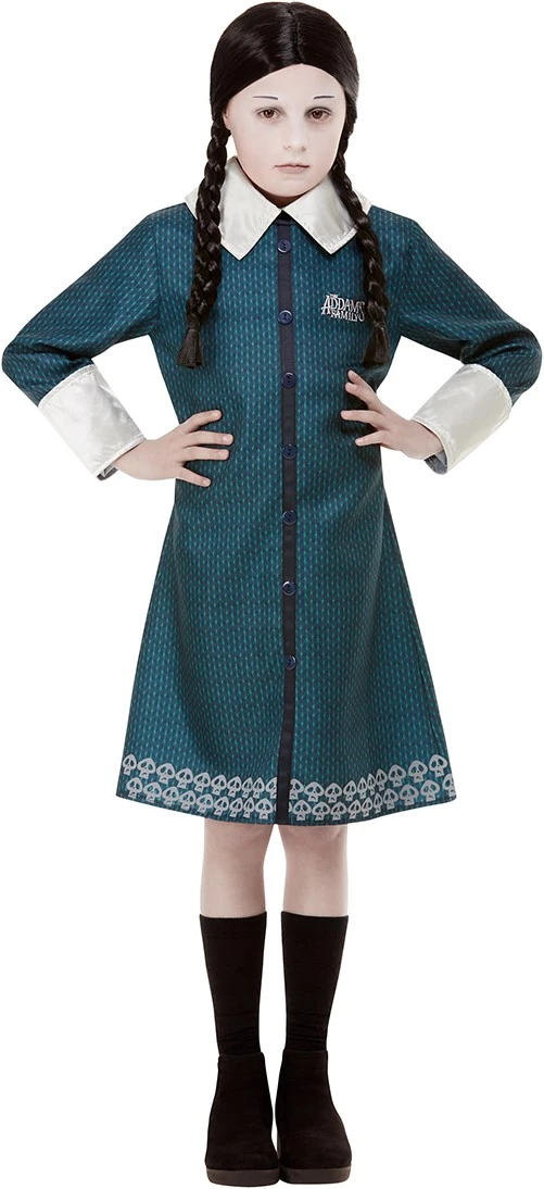 Overig Kostuum Wednesday Voor Meisjes - The Addams Family 6 Overig Kostuum Wednesday Voor Meisjes - The Addams Family - Afbeelding 4