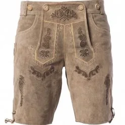 Overig Lederhose Grijs Vintage